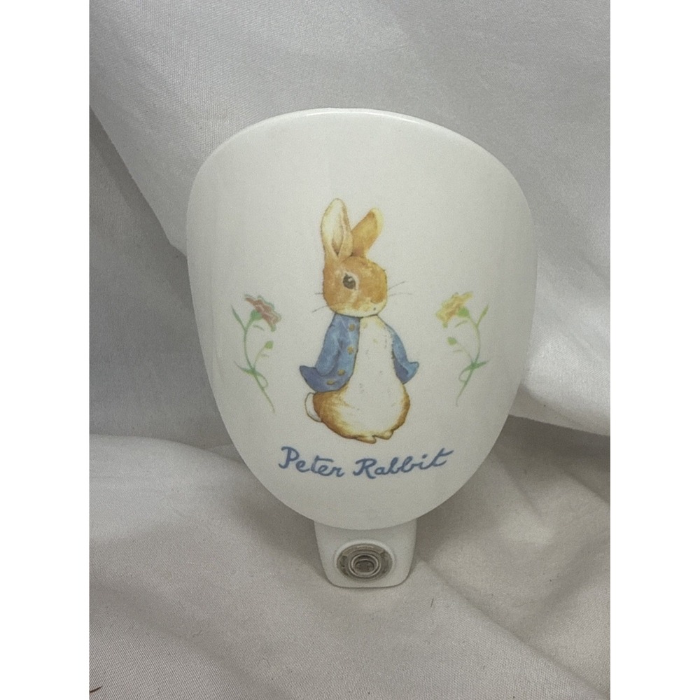 Eden Beatrix Potter Peter Rabbit Automatic Night Light Light Sensor Vintage 1995